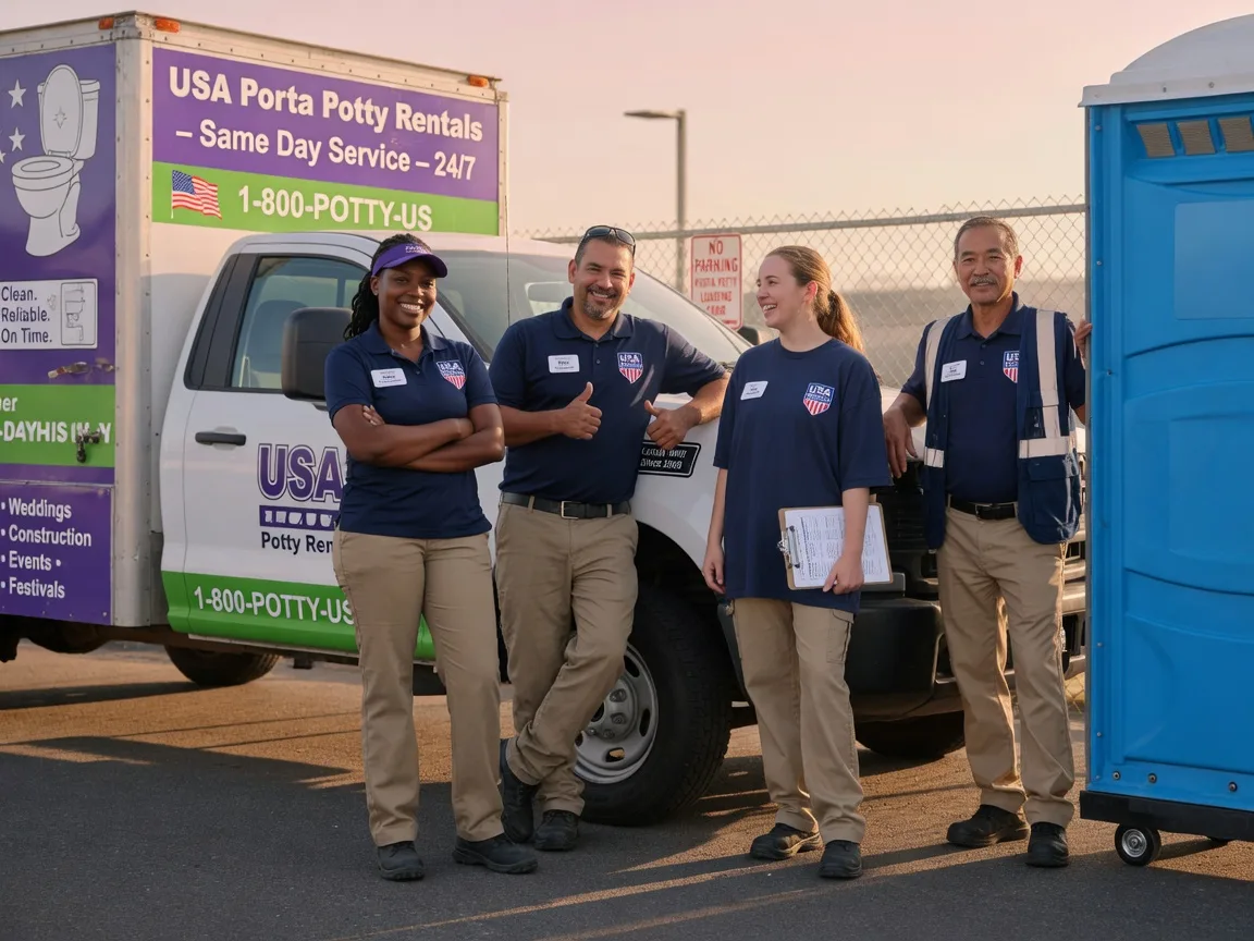 Porta Potty Rental company in Jefferson, OH